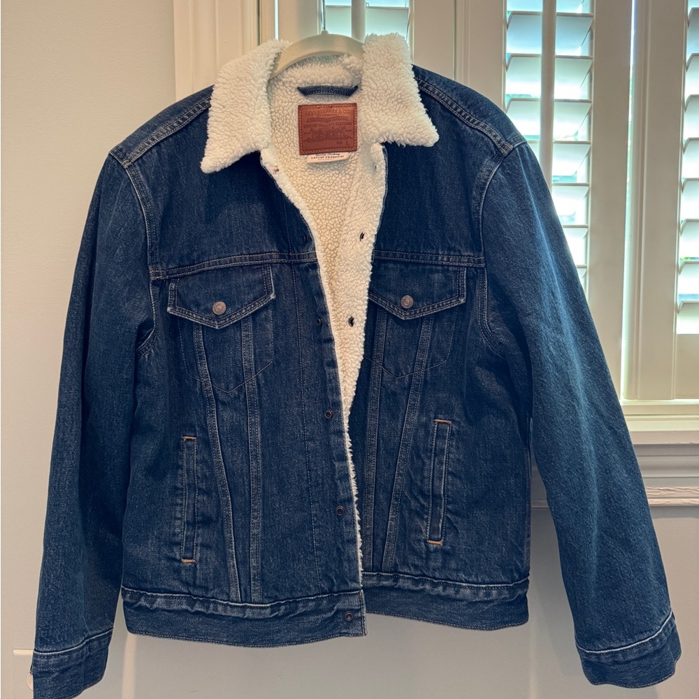 Levi Premium Sherpa Denim Jacket